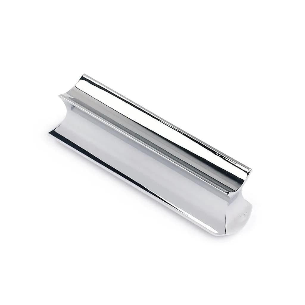 Alnicov Stainless Steel Guitar Slide Tone Bar for Dobro, Lap Steel Guitar, Hawaiian Guitar, Electric Guitar Accessories - Chrome — Verchromt