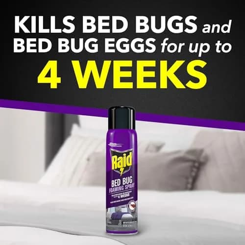 Raid Bed Bug Foaming Spray 16.5 oz (488 ml) | Kills Bed Bugs and Eggs for Weeks thumbnail 2