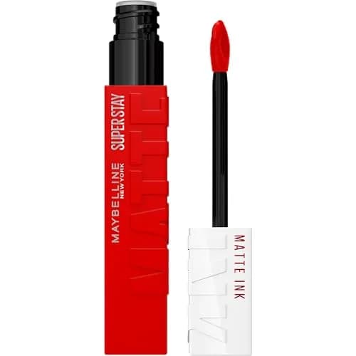 Maybelline Super Stay Matte Ink Liquid Lipstick, Dancer Brick Red, 5ml (0.17 Fl Oz) | Long-Lasting Matte Finish - main product image