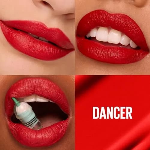 Maybelline Super Stay Matte Ink Liquid Lipstick, Dancer Brick Red, 5ml (0.17 Fl Oz) | Long-Lasting Matte Finish - view 2