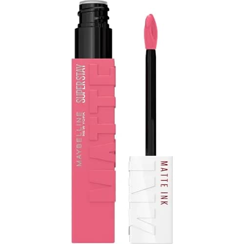 Maybelline Super Stay Matte Ink Liquid Lipstick, Inspirer (Light Mauve Pink), 0.17 Fl Oz (5 ml) | Long-Lasting Matte Color thumbnail 1