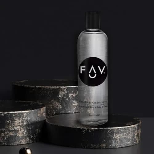 FAV Water Based Anal Lube 12 Fl Oz | Slippery & Rich for Men, Women, Couples thumbnail 3