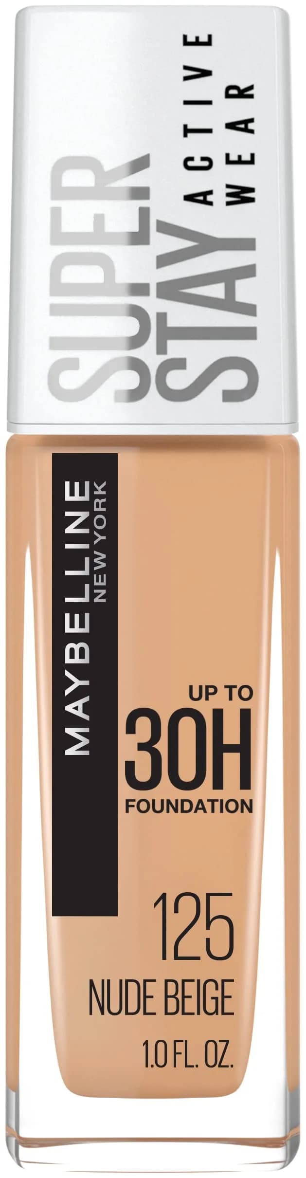 Maybelline Super Stay Nude Beige Liquid Foundation - Full Coverage, 30Hr Matte Wear - main product image