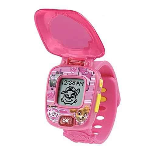 VTech PAW Patrol Skye Learning Watch, Pink | Interactive Kids Watch with Games & Sound thumbnail 1
