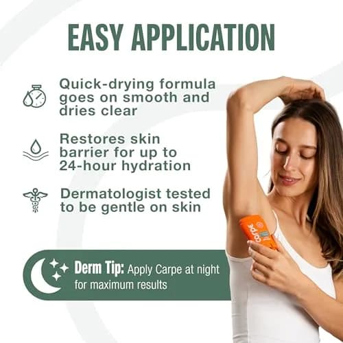 Carpe Antiperspirant Lotion Eucalyptus Scent 50ml (1.76 Fl Oz) | 100-Hour Sweat & Odor Protection thumbnail 6