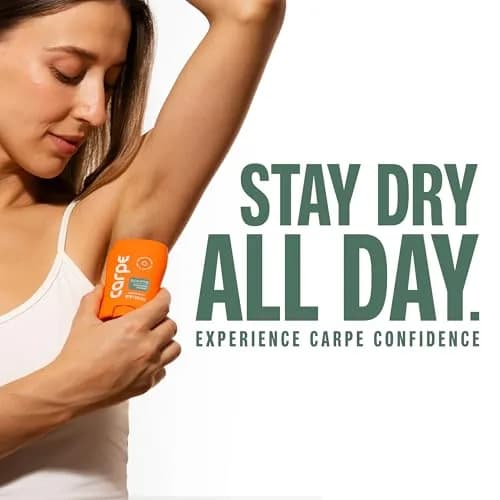 Carpe Antiperspirant Lotion Eucalyptus Scent 50ml (1.76 Fl Oz) | 100-Hour Sweat & Odor Protection thumbnail 8