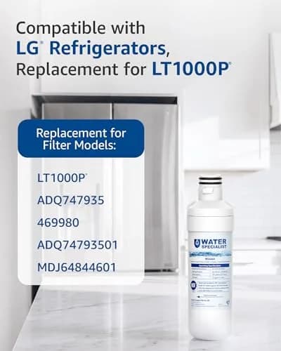 Waterspecialist LT1000PC Refrigerator Water Filter 3 Pack | NSF Certified for Purer Water thumbnail 2