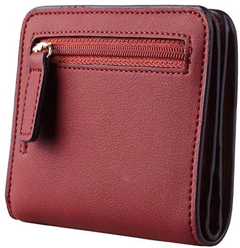Toughergun Women's Slim Leather Wallet with RFID Protection, Compact Bifold Mini Purse 10.7cm x 9.1cm (4.2" x 3.6") | Holds 6 Cards & ID thumbnail 5