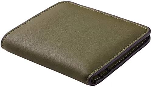 Toughergun 15 ReNapa Green Army Slim Leather Bifold Wallet for Women with RFID Protection thumbnail 3