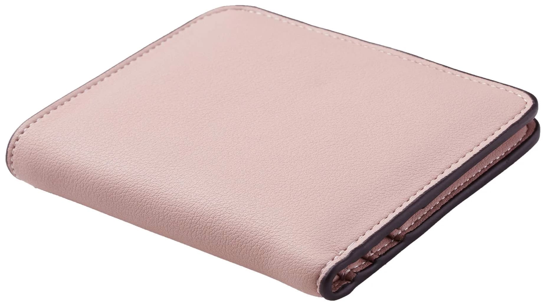 Toughergun Women's Slim Leather RFID Wallet - 08 ReNapa Pink Champagne - view 3