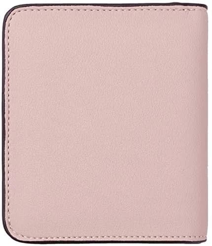 Toughergun Women's Slim Leather RFID Wallet - 08 ReNapa Pink Champagne thumbnail 4