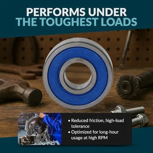 PGN 6006-2RS Ball Bearing 30mm x 55mm x 13mm | Chrome Steel Sealed for Heavy Use thumbnail 6