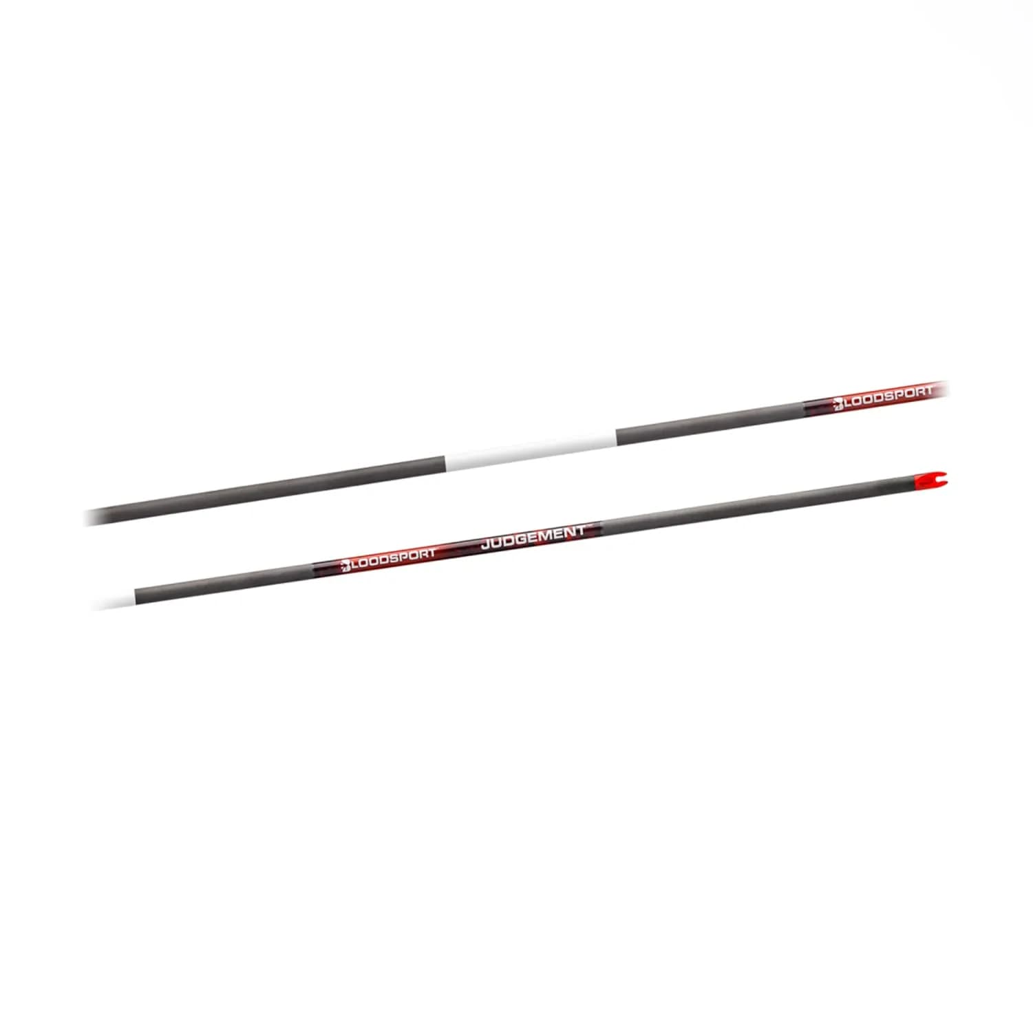 Bloodsport Judgement Bare Shaft Arrow 500 Spine | Lightweight, Accurate, Tough (70-120 chars)