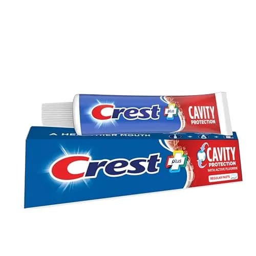Crest Cavity Protection Toothpaste Regular Mint 232ml (8.2 Fl Oz) | Fights Cavities & Freshens Breath thumbnail 5