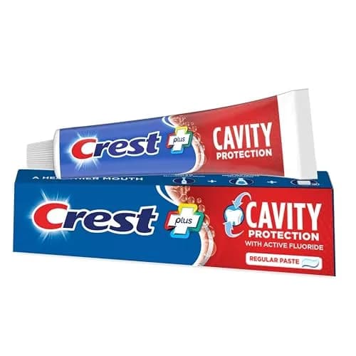 Crest Cavity Protection Toothpaste Regular Mint 232ml (8.2 Fl Oz) | Fights Cavities & Freshens Breath thumbnail 6
