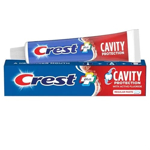 Crest Cavity Protection Toothpaste Regular Mint 232ml (8.2 Fl Oz) | Fights Cavities & Freshens Breath thumbnail 2