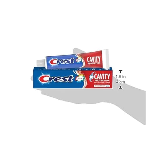 Crest Cavity Protection Toothpaste Regular Mint 232ml (8.2 Fl Oz) | Fights Cavities & Freshens Breath thumbnail 3