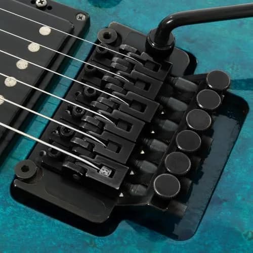 SUPVOX Set of 6 Double Locking Saddles for Floyd Rose Guitar Tremolo Bridge | Durable Metal Finish, Lock Screws Included thumbnail 9