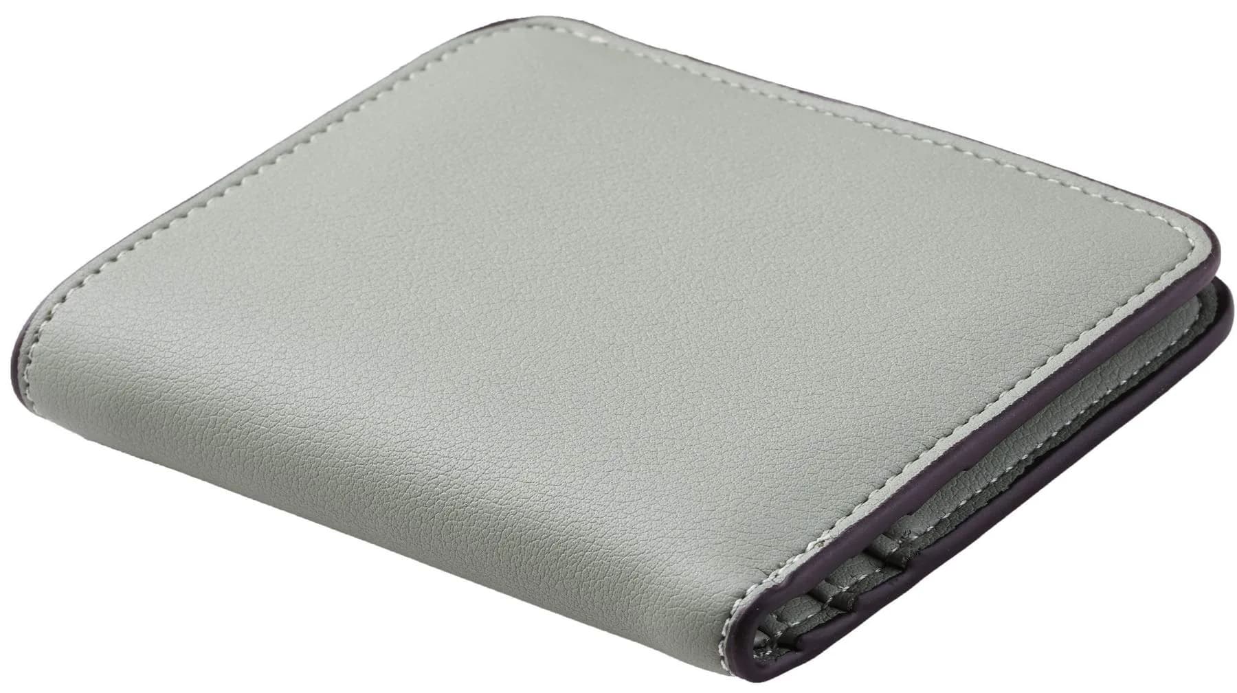Toughergun ReNapa Green Blooming Slim Leather Bifold Wallet with RFID Protection - view 3