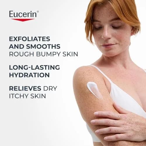 Eucerin Roughness Smoothing Lotion with Urea, 16.9 Fl Oz | Hydrates & Smooths Dry, Bumpy Skin thumbnail 8