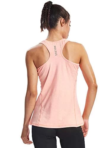 NELEUS Workout Running Racerback Long Tank Top for Women, 3 Pack | Breathable, Lightweight, 4-Way Stretch, Perfect for Yoga & Fitness thumbnail 3