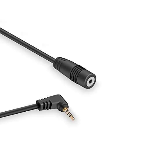 YQMAJIM 2.5mm Extension Cable 2.99 m (9.8 ft) | Stable Signal Transmission for Dash Cam Rearview Backup Cameras thumbnail 1