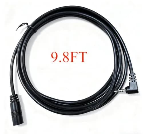 YQMAJIM 2.5mm Extension Cable 2.99 m (9.8 ft) | Stable Signal Transmission for Dash Cam Rearview Backup Cameras thumbnail 8
