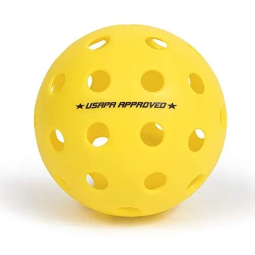 Pro Focus Official Outdoor Pickleball Balls 6-Pack | USAPA Approved for True Bounce & Consistent Flight thumbnail 3
