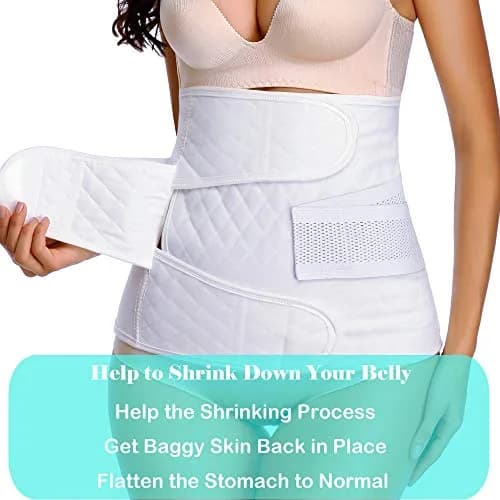 PAZ WEAN Post C-Section Recovery Belly Band Large (20cm L x 5cm W x 0.1cm H) | Medical Grade Compression for Postpartum Support thumbnail 7