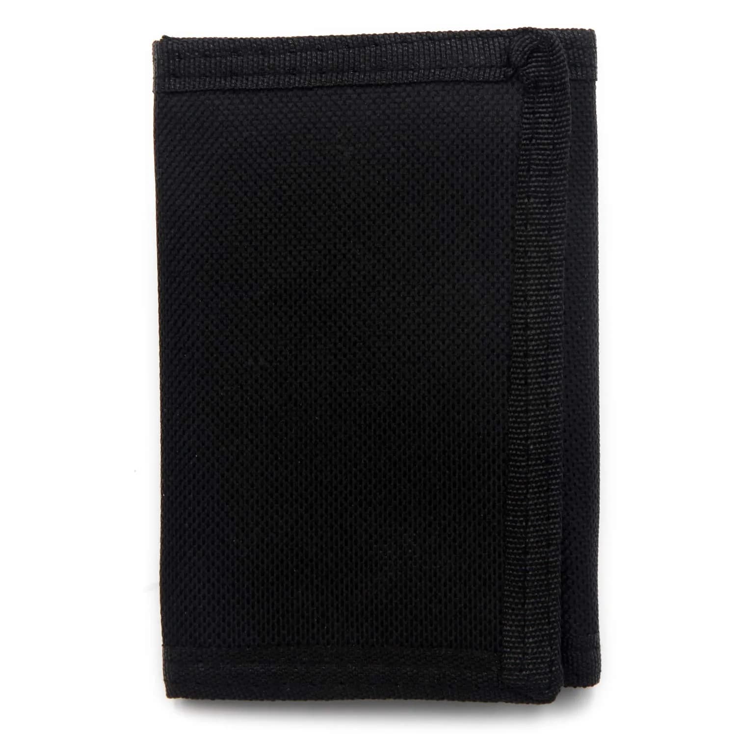 AI-DEE Purple RFID Trifold Canvas Outdoor Sports Wallet for Kids with Hook & Loop Closure - view 3