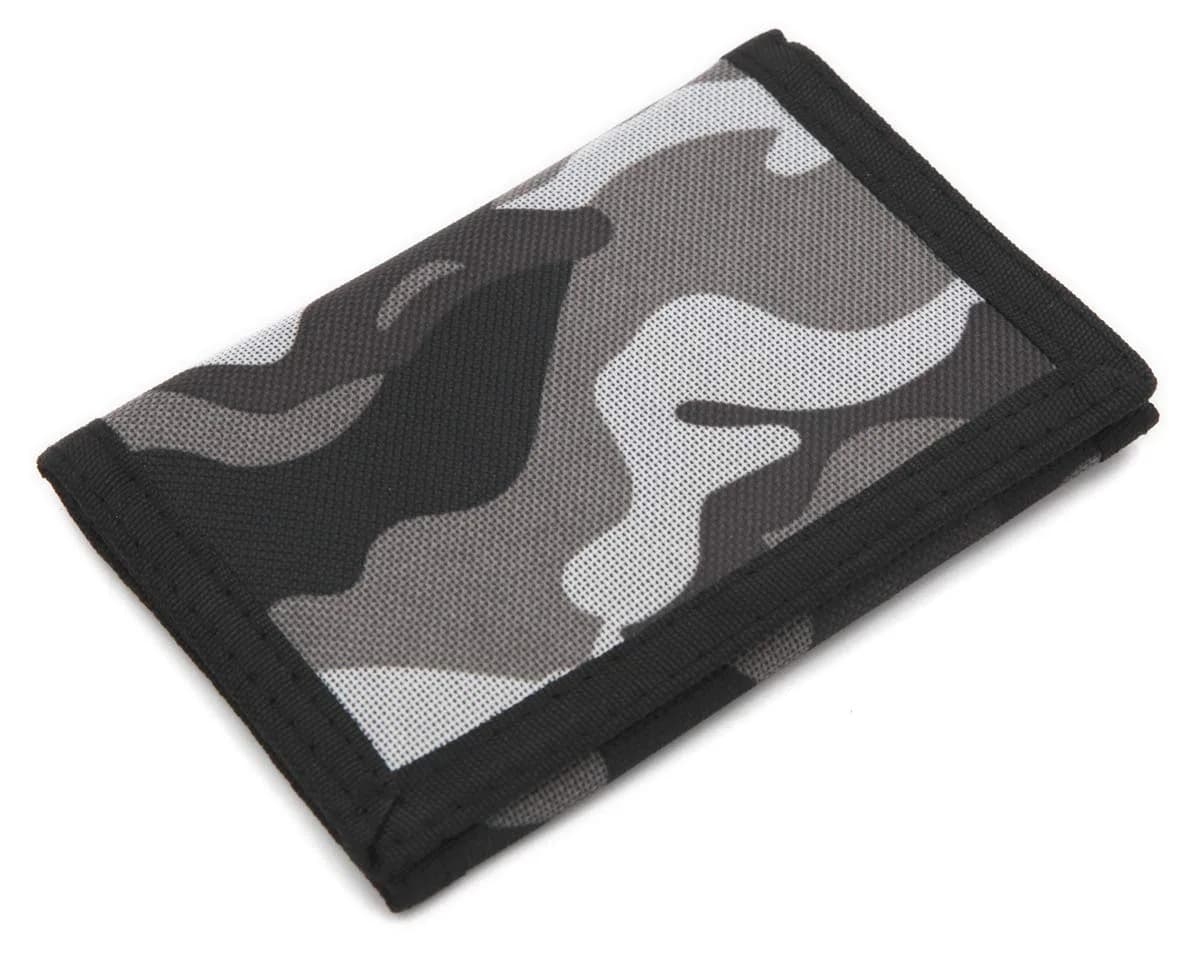 AI-DEE RFID Trifold Canvas Outdoor Sports Wallet Gray | Durable & Secure for Kids - main product image