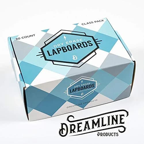 Dreamline Products Dry Erase Boards 30pc Double Sided 9" x 12" | Effortless Cleaning for Students & Teachers thumbnail 9