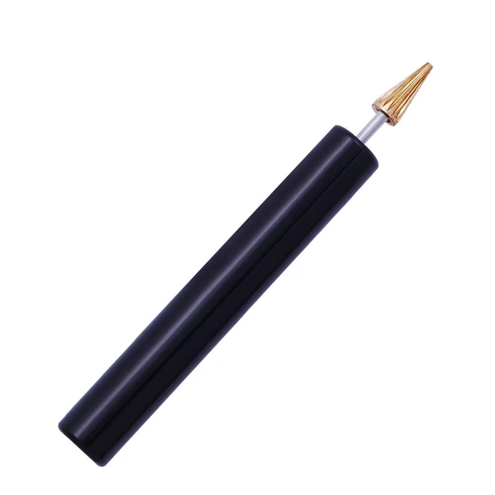 BUTUZE Convenient Leather Edge Dye Pen with Roller Applicator | 1.8cm Head Length — Black