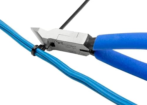 Tsunoda Cable Tie Cutter KBN-125 5-Inch | Flush Cut & Tighten Cable Ties, Japan thumbnail 2