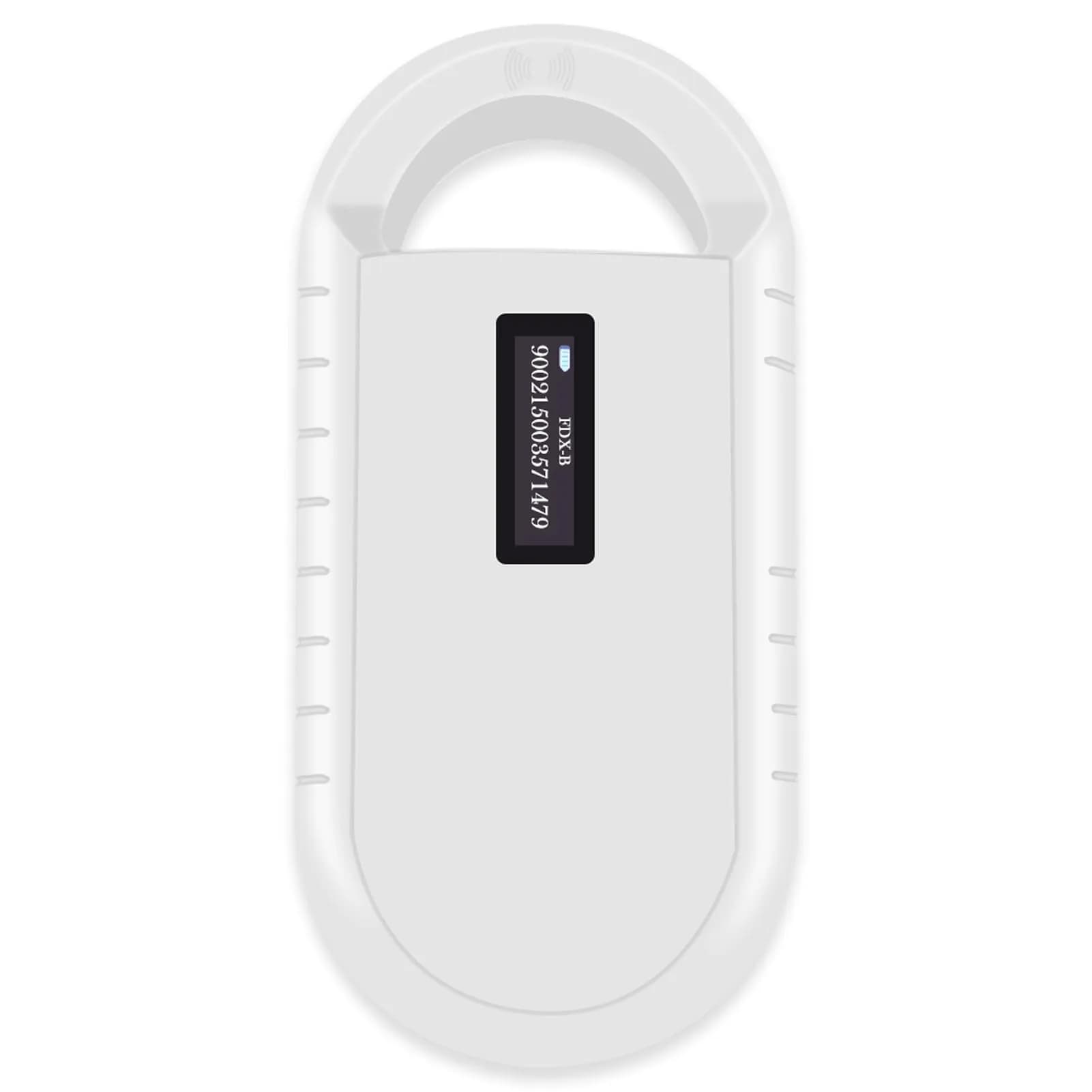 Smoostart Microchip Scanner PT160 White | Reads FDX-B & EMID Chips, 1000 Records, USB Upload - main product image
