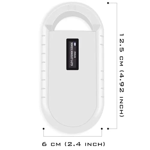 Smoostart Microchip Scanner PT160 White | Reads FDX-B & EMID Chips, 1000 Records, USB Upload thumbnail 6