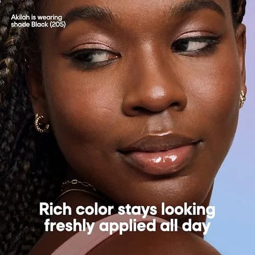 Almay All-Day Eyeliner Pencil, 210 Black Amethyst, 0.01 oz (0.3 g) | Waterproof Matte Finish thumbnail 5