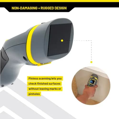 General Tools MM9 Pin & Pinless Moisture Meter | Detects Moisture in Wood, Walls & Drywall thumbnail 7
