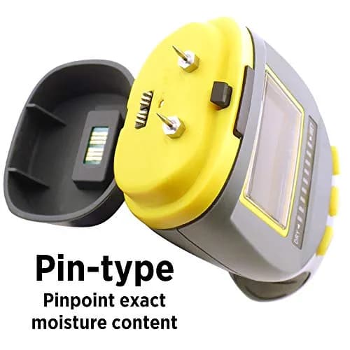 General Tools MM9 Pin & Pinless Moisture Meter | Detects Moisture in Wood, Walls & Drywall thumbnail 2