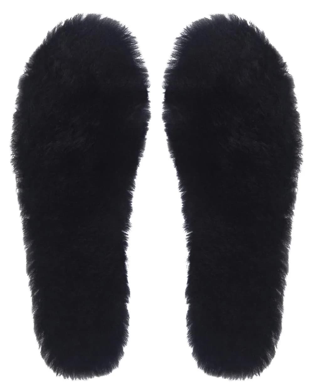 ABUSA Women's Cozy Warm Thick Fleece Sheepskin Insole, 11 B(M) US | Low Arch Support - view 2