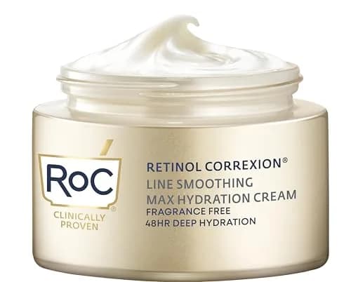 RoC Retinol Correxion Max Hydration Anti-Aging Face Moisturizer 50ml (1.7 Fl Oz) | Fragrance-Free, Oil-Free Skin Care thumbnail 1