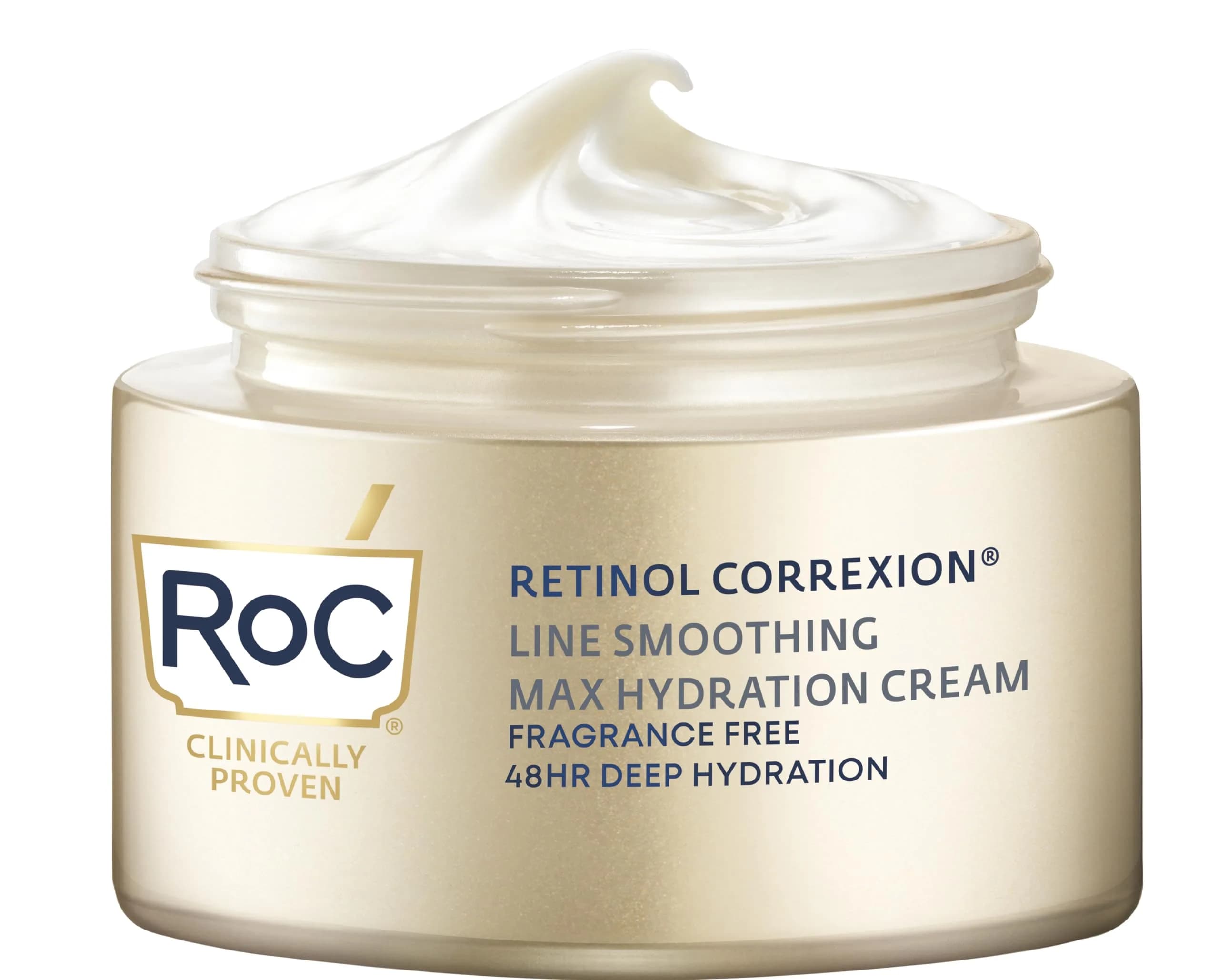 RoC Retinol Correxion Max Daily Hydration Face Moisturizer 50ml (1.7 Fl Oz) | Oil-Free Anti-Aging Cream for Fine Lines — 1.7 Ounce