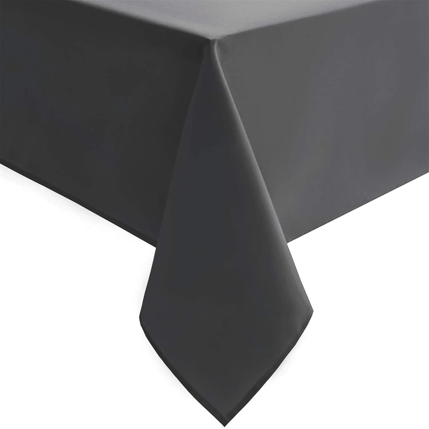 Hiasan Rectangle Tablecloth Grey 54 x 120 Inch | Water Resistant & Washable