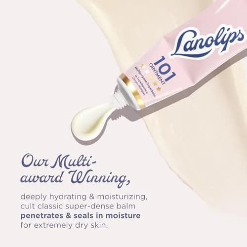 Lanolips 101 Ointment Multipurpose Balm 0.52 oz (15g) | Pure Lanolin for Dry Lips & Skin thumbnail 3