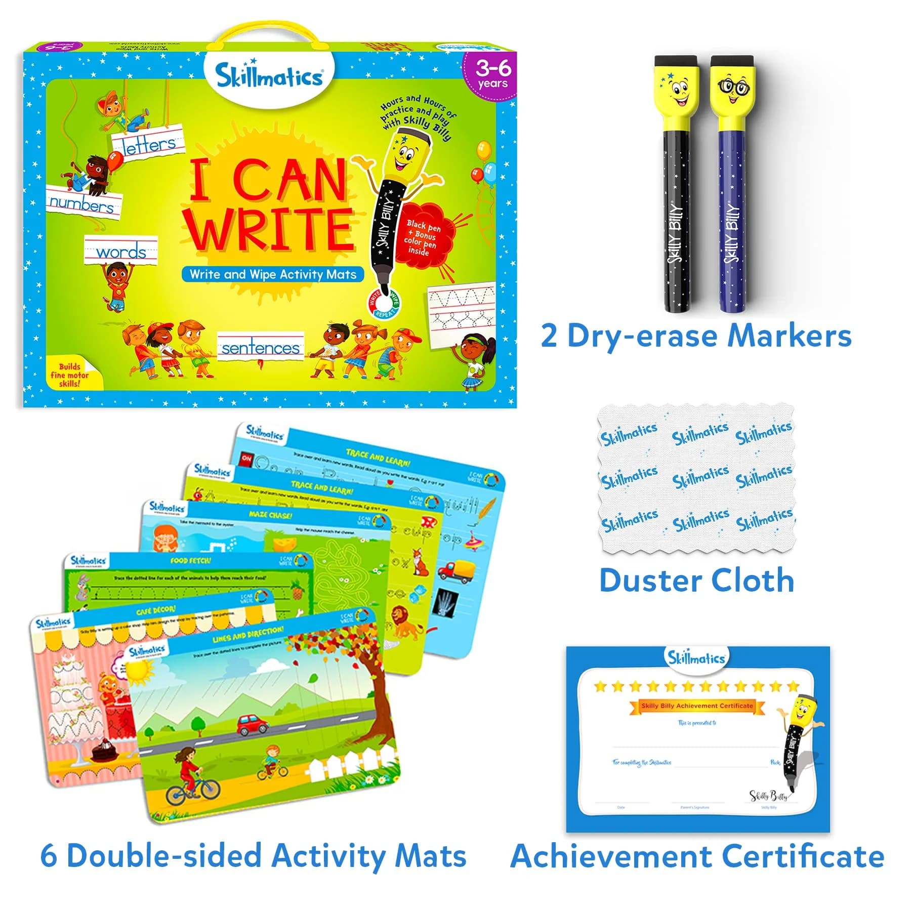 Skillmatics Search and Find PAW Patrol Educational Game - I Can Write: Reusable Preschool Learning Activities for Kids - view 2