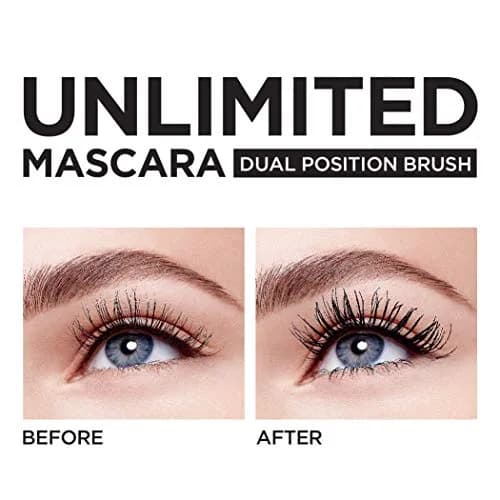 L’Oreal Paris Makeup Unlimited Lash Mascara 0.24 Fl Oz | Lengthening & Lift with Bendable Wand thumbnail 5