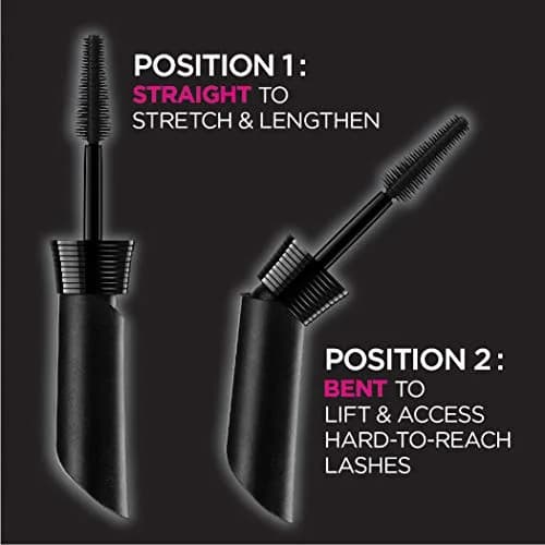 L’Oreal Paris Makeup Unlimited Lash Mascara 0.24 Fl Oz | Lengthening & Lift with Bendable Wand thumbnail 7
