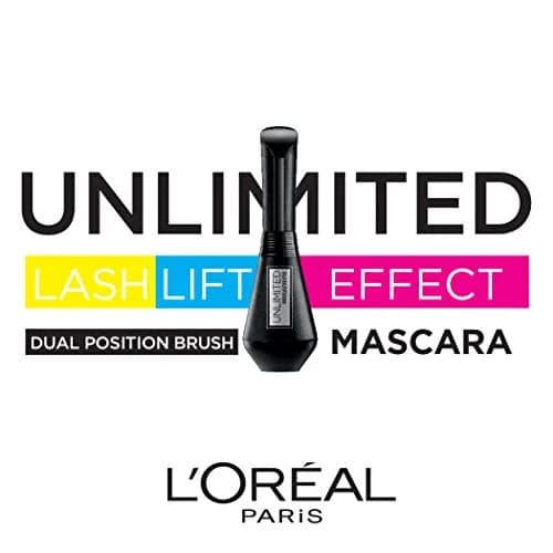 L’Oreal Paris Makeup Unlimited Lash Mascara 0.24 Fl Oz | Lengthening & Lift with Bendable Wand thumbnail 9