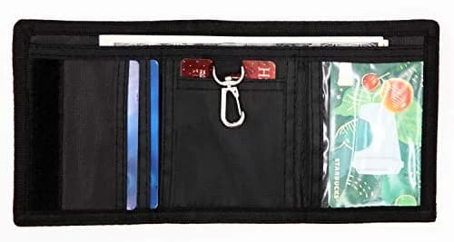 JONYEE Kids Camo Wallet for Boys and Girls, Tri-Fold with Hook and Loop Closure, RFID Blocking, 11.9cm x 8.1cm x 1.3cm | Novelty Wallet for Kids Birthday Gifts thumbnail 4