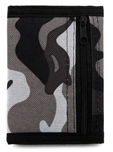 JONYEE Kids Camo Wallet for Boys and Girls, Tri-Fold with Hook and Loop Closure, RFID Blocking, 11.9cm x 8.1cm x 1.3cm | Novelty Wallet for Kids Birthday Gifts thumbnail 2